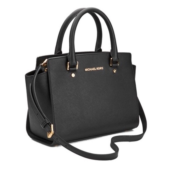 Michael Kors Large Selma, black, saffiano leather - Picture 2 of 7